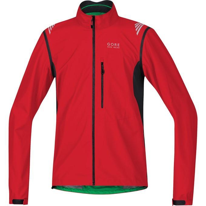 GORE Element WS Active Shell Zip-Off Jacket-red/black
