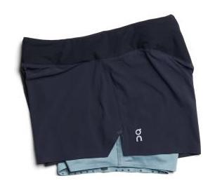 ON Running Shorts W Black/Sea