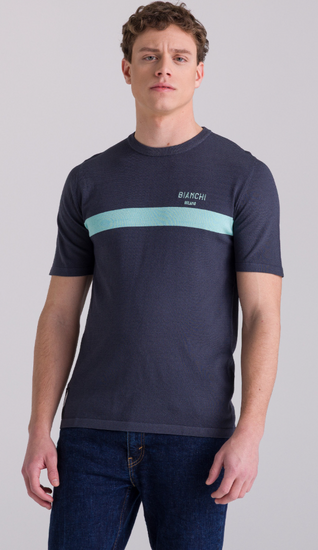 Bianchi milano tshirt classic grey1