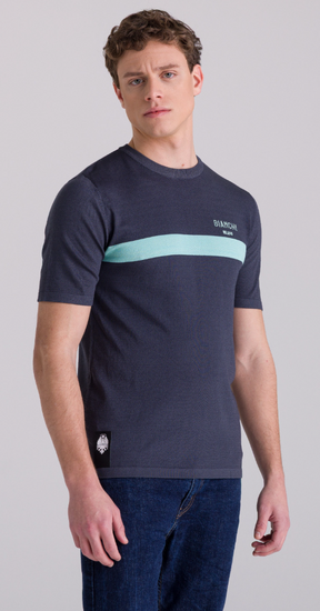 Bianchi milano tshirt classic grey2