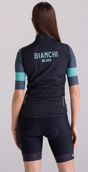 Bianchi milano windshell vest black5