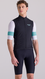 Bianchi milano windshell vest black2