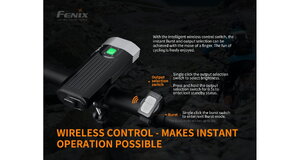 Fenix bc30 v2 2200lm nabijacia usb sada 3500 mah predne svetlo 3